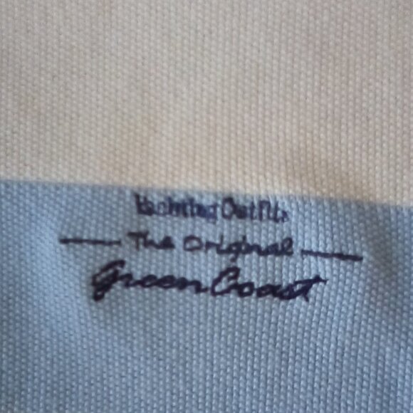 Green Coast Yachting Cotton Pullover Italy Size L - Picture 3 of 16